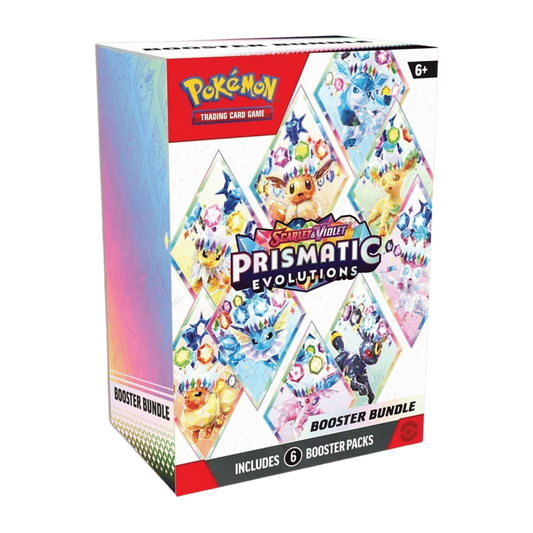 Scarlet & Violet-Prismatic Evolutions Booster Bundle (6 Packs)